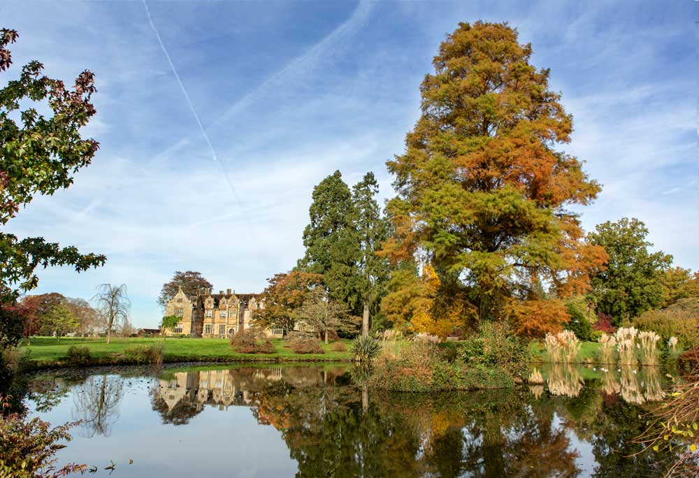 Wakehurst Place with Stately Home, Lake and Gardens